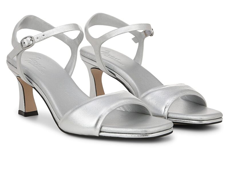 ナチュライザー レディース シューズ ヒール Naturalizer 27 Edit Grace Silver Leather シルバー