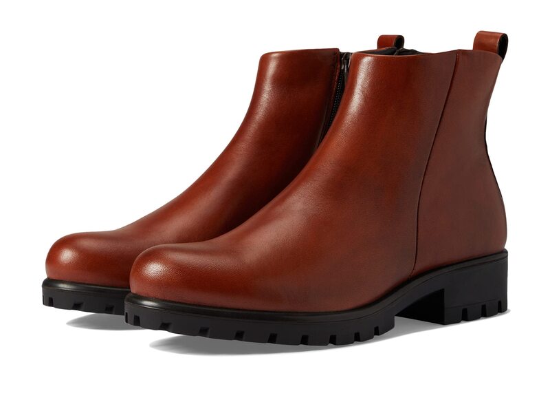 エコー レディース シューズ ブーツ・レインブーツ アンクル ECCO Modtray Hydromax Ankle Boot Cognac|ReVida 店