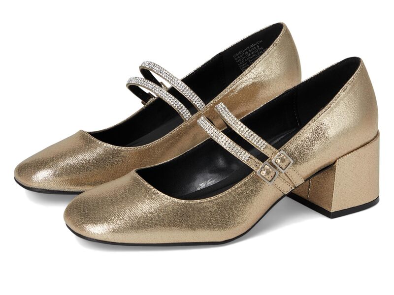 ケネスコール レディース シューズ ヒール Kenneth Cole Reaction Leeann Soft Gold Fabric ゴールド