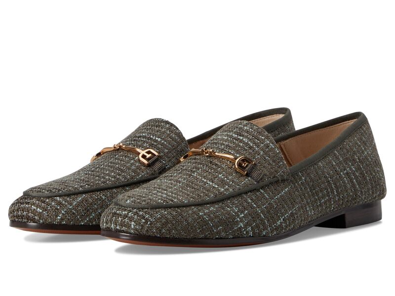 サムエデルマン レディース シューズ スリッポン・ローファー Sam Edelman Loraine Olive Boucle Multi オリーブ