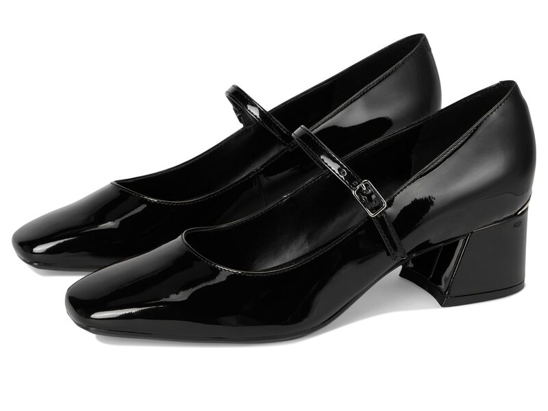 カルバンクライン レディース シューズ ヒール Calvin Klein Marlay Black Patent ブラック