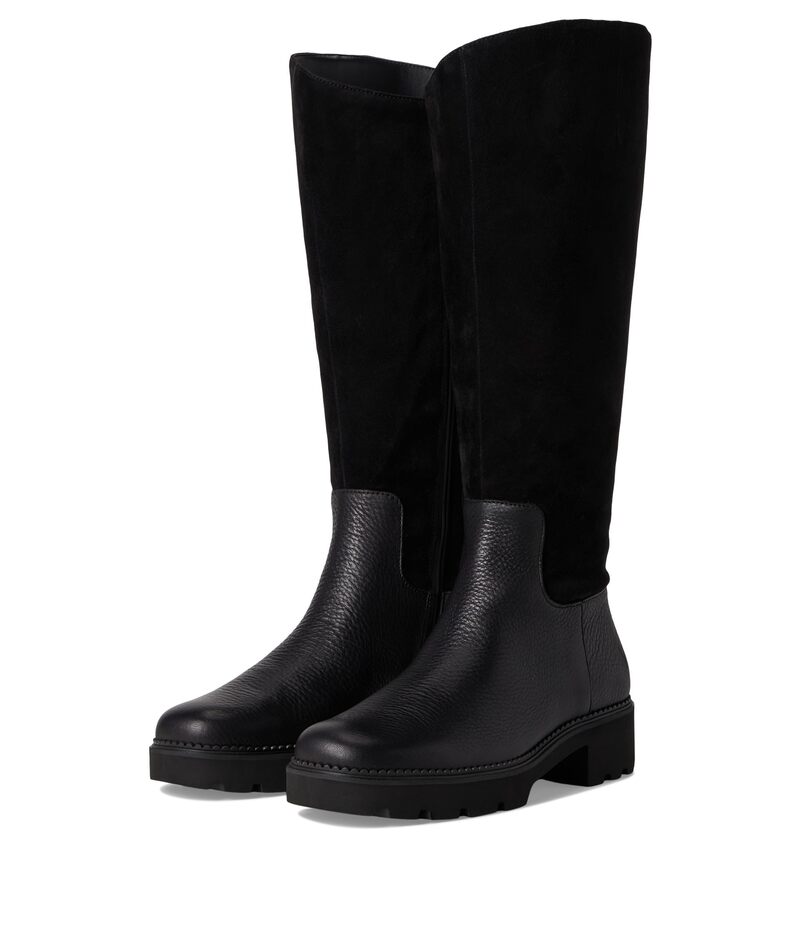 バイオニック レディース シューズ ブーツ・レインブーツ VIONIC Fallbrook High Shaft Boots Black Wide Calf Leather ブラック｜ReVida 店 18,115円