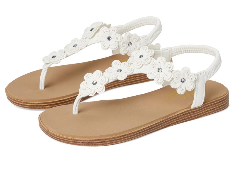 スケッチャーズ レディース シューズ サンダル SKECHERS Summer Cove - Beach Bloom Off White オフホワイト