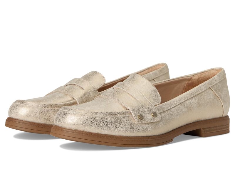 ドクター・ショール レディース シューズ サンダル ローファー Dr. Scholl's Hello Loafer Light Gold Smooth ゴールド