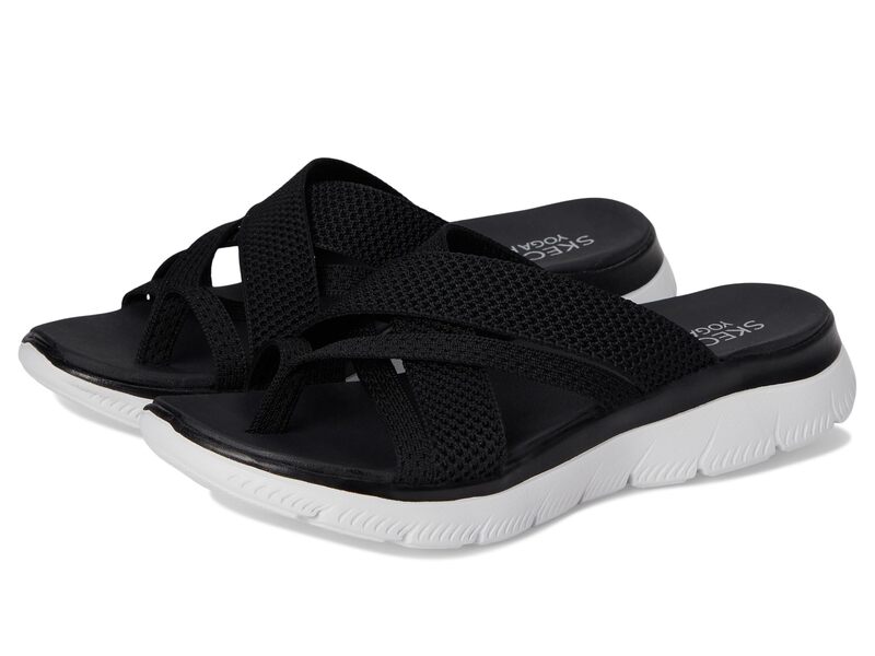スケッチャーズ レディース シューズ サンダル SKECHERS Summits - Fantasy Walk Black ブラック