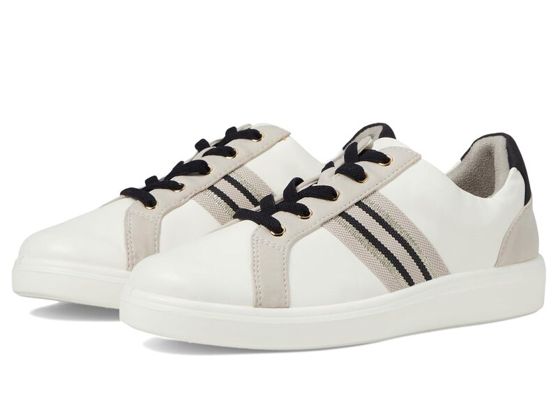 ビジーズ レディース シューズ スニーカー Bzees Happy Friday White/Black 白いこと