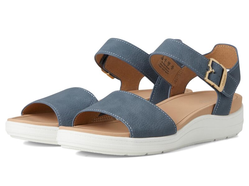 ドクター・ショール レディース シューズ サンダル Dr. Scholl's Time Off Sky Oxide Blue Smooth ブルー