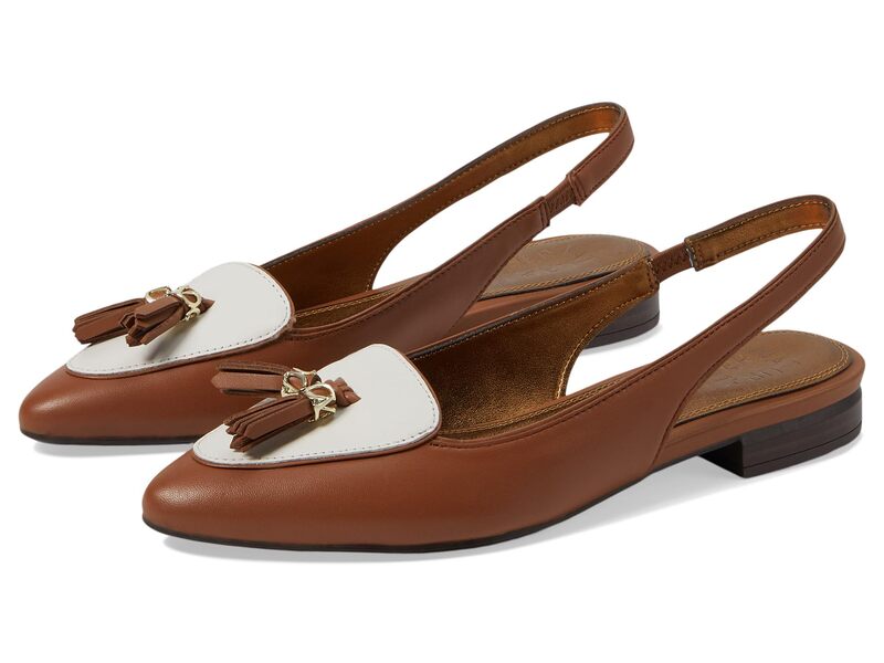 ナチュライザー レディース シューズ サンダル Naturalizer Juliana Slingbacks English Tea Leather｜ReVida 店