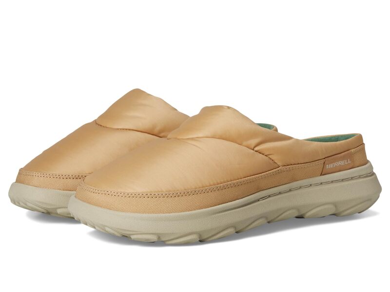 メレル レディース シューズ サンダル キルティング Merrell Hut Moc 2 Quilted Slide Tan タン