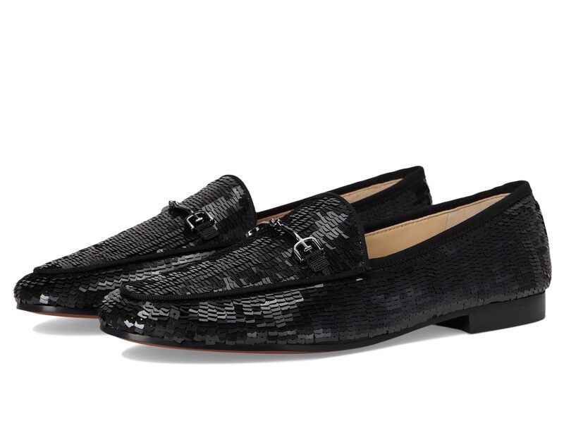 サムエデルマン レディース シューズ スリッポン・ローファー Sam Edelman Loraine Glamour Black ブラック