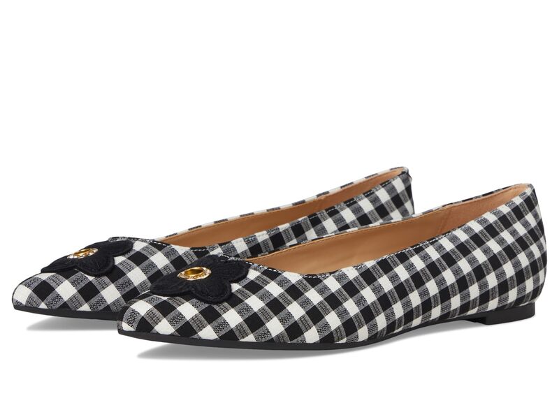 バンドリーノ レディース シューズ スニーカー Bandolino Starry Black/White Plaid Gingham 白いこと
