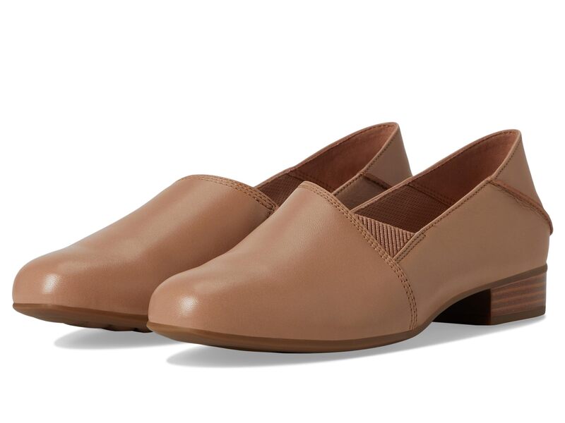クラークス レディース シューズ サンダル Clarks Juliet Trim Warm Beige Leather ベージュ