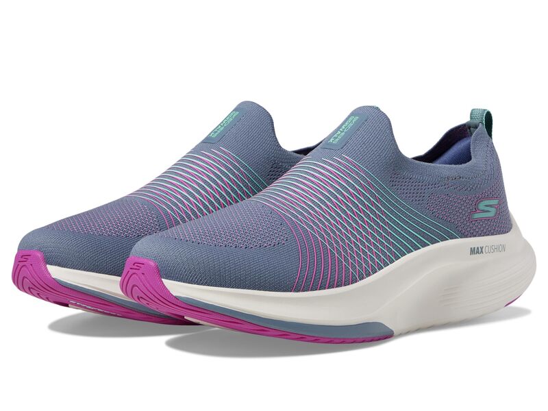 スケッチャーズ レディース シューズ スニーカー SKECHERS Performance Go Walk Max Walker Sally Charcoal/Purple チャコール