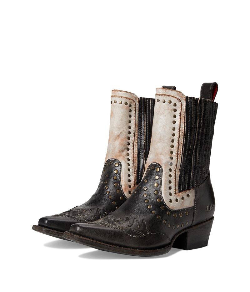ベッドステュ レディース シューズ ブーツ・レインブーツ Bed Stu Raise Western Boot Black Rustic Nectar Lux ブラック