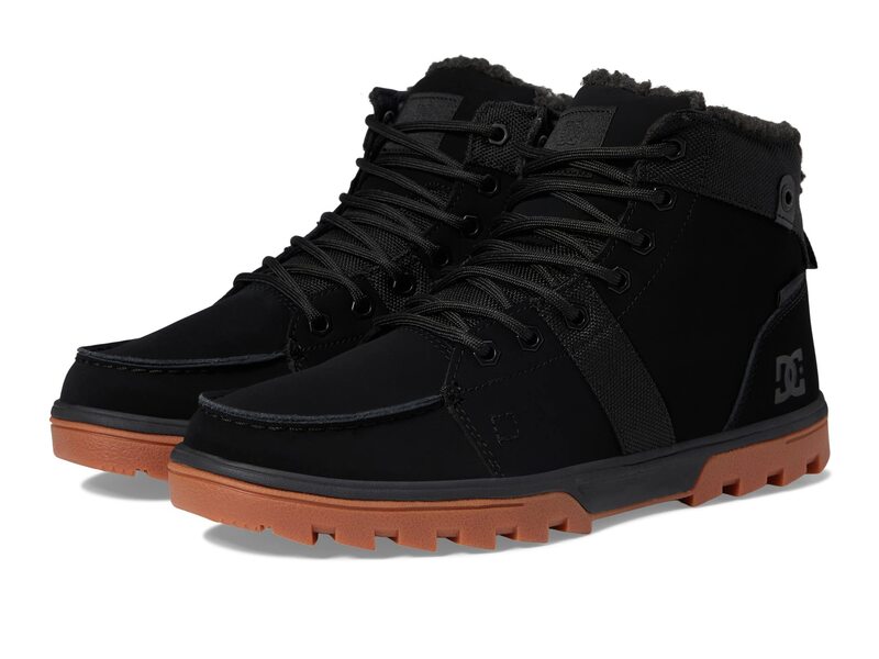 ディーシー メンズ シューズ ブーツ・レインブーツ DC Woodland Black/Gum 1 ブラック|ReVida 店