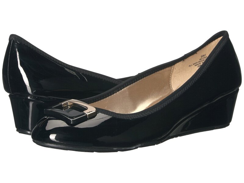 バンドリーノ レディース シューズ スニーカー Bandolino Tad Black Super Soft Patent Pu ブラック