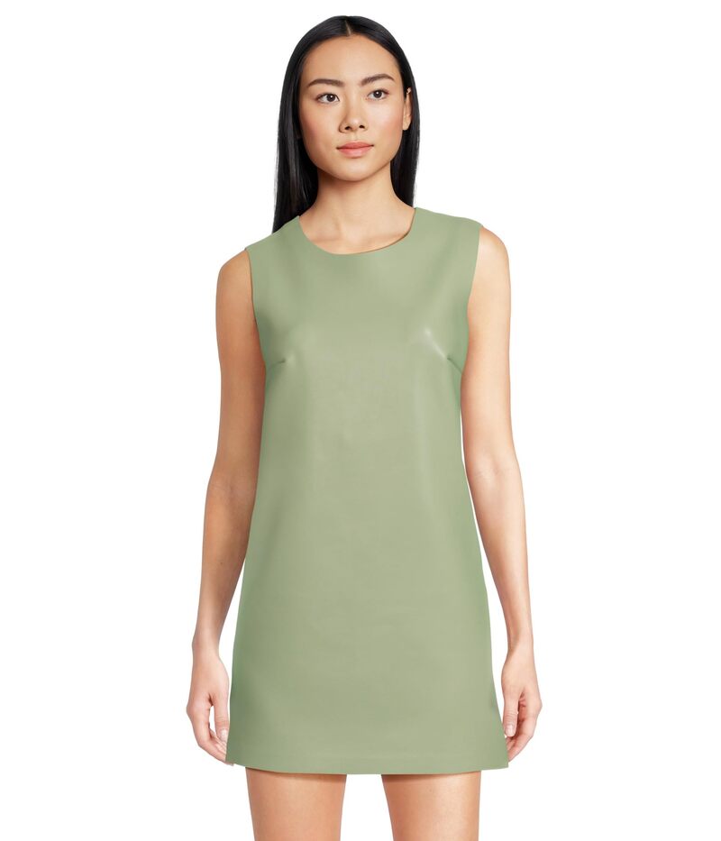 ノーマカマリ レディース トップス ワンピース ミニワンピース ミニ ノースリーブ Norma Kamali Sleeveless Mini Dress Vintage Green グリーン|ReVida 店