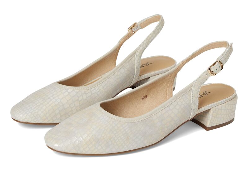 ベネリ レディース シューズ サンダル Vaneli Amory Champagne Boro Print シャンパン