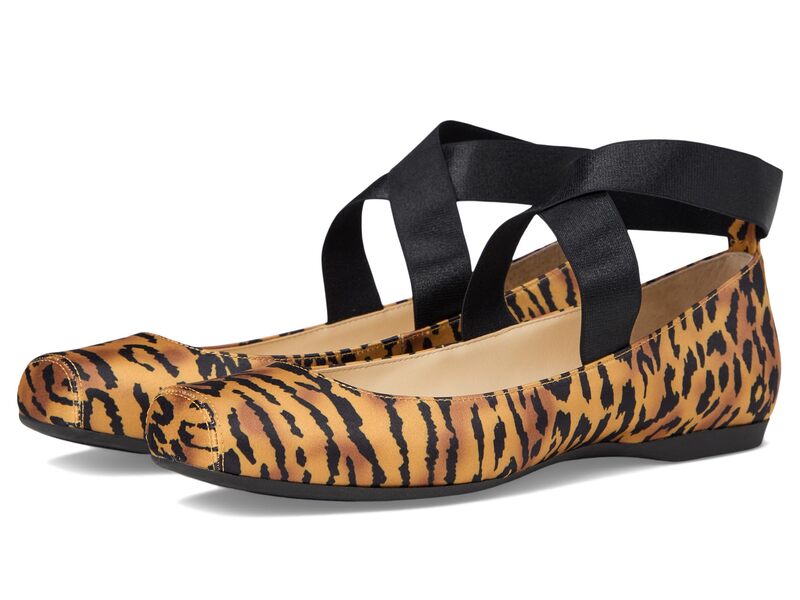 ジェシカシンプソン レディース シューズ サンダル Jessica Simpson Mandalaye Flat Natural Tiger Print アニマル
