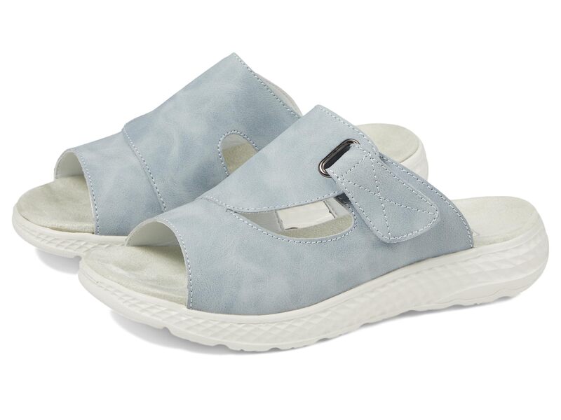 プロペット レディース シューズ サンダル Propet TravelActiv Sedona Light Blue ブルー|ReVida 店