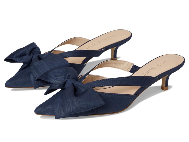 ジャックロジャース レディース シューズ 踵 Jack Rogers Cynthia Bow Mule Indigo インディゴ