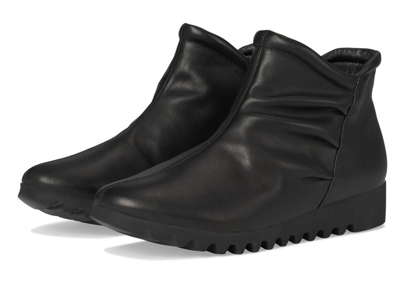 エイトレックス レディース シューズ スニーカー Aetrex Zoey Black Leather 黒いこと