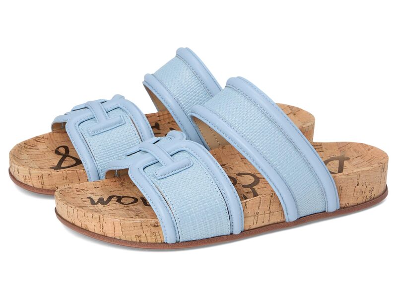 サムエデルマン レディース シューズ スリッポン・ローファー Sam Edelman Rowan Blue Breeze 青み