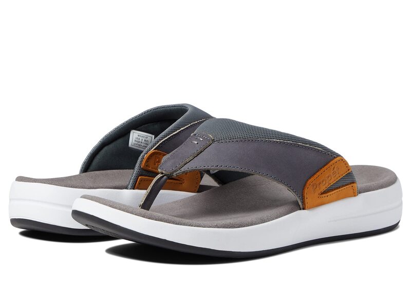 プロペット メンズ シューズ サンダル Propet Easton Grey グレー|ReVida 店