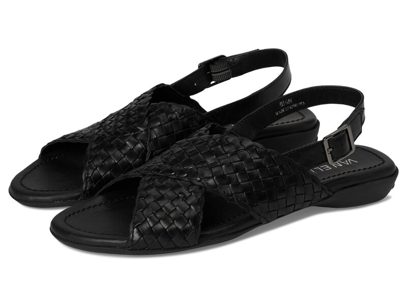 ベネリ レディース シューズ サンダル Vaneli Tagus Black Nappa ブラック｜ReVida 店