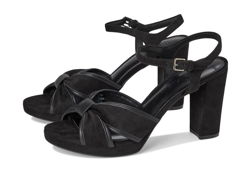 アンクライン レディース シューズ ヒール Anne Klein Verde Black Suede ブラック 15,680円