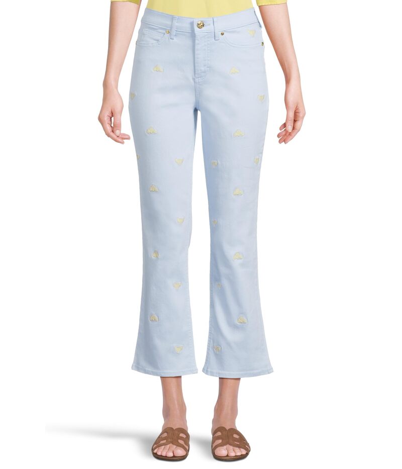 リリーピュリッツァー レディース ボトムス デニムパンツ Lilly Pulitzer Annet High-Rise Crop Flare Bluette