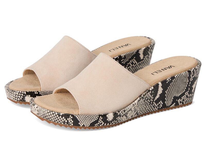 ベネリ レディース シューズ サンダル Vaneli Calla Nude Suede 13,490円