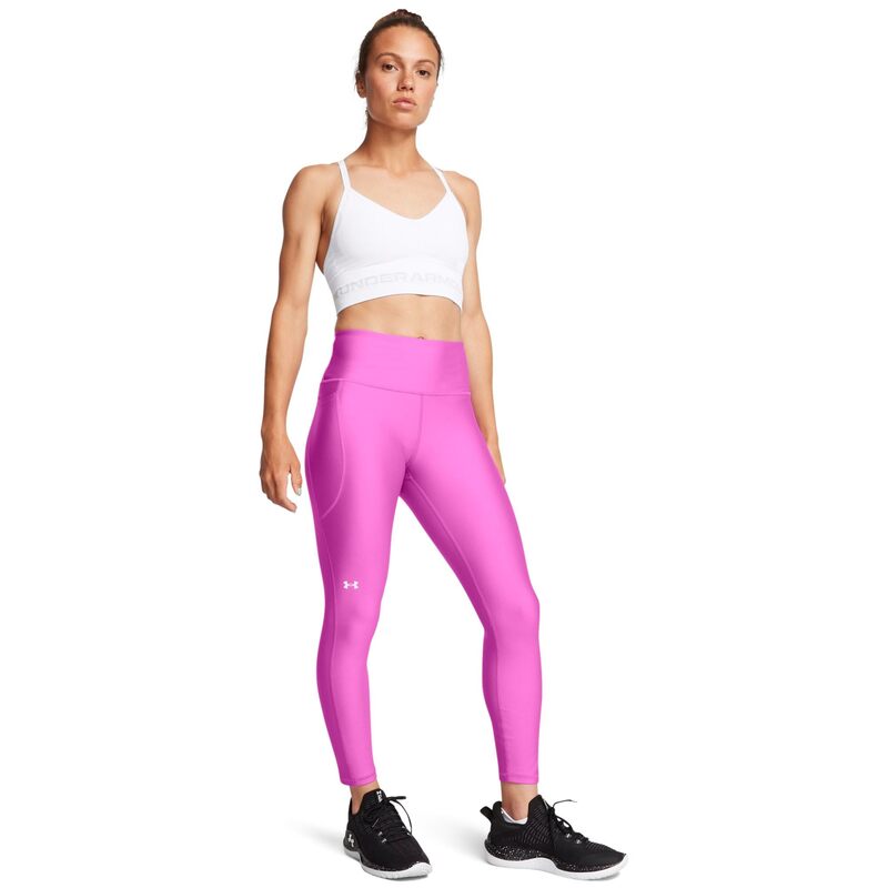 アンダーアーマー レディース ボトムス カジュアルパンツ アンクル レギンス ハイウエスト Under Armour HeatGearR ArmourR High-Waisted Ankle Leggings Vivid Magenta/White ホワイト