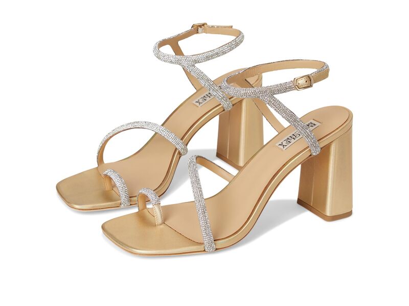 バッジェリーミシュカ レディース シューズ スリッポン・ローファー Badgley Mischka Dalilah Gold ゴールド