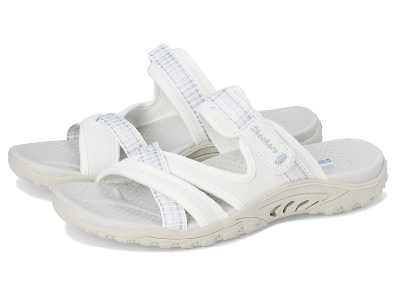 スケッチャーズ レディース シューズ サンダル SKECHERS Reggae - Color-Full White ホワイト