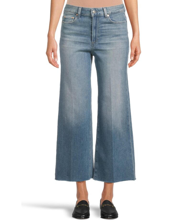 ペイジ レディース ボトムス デニムパンツ Paige Anessa X Bck Belt Loops Raw Hem in Mana Mana