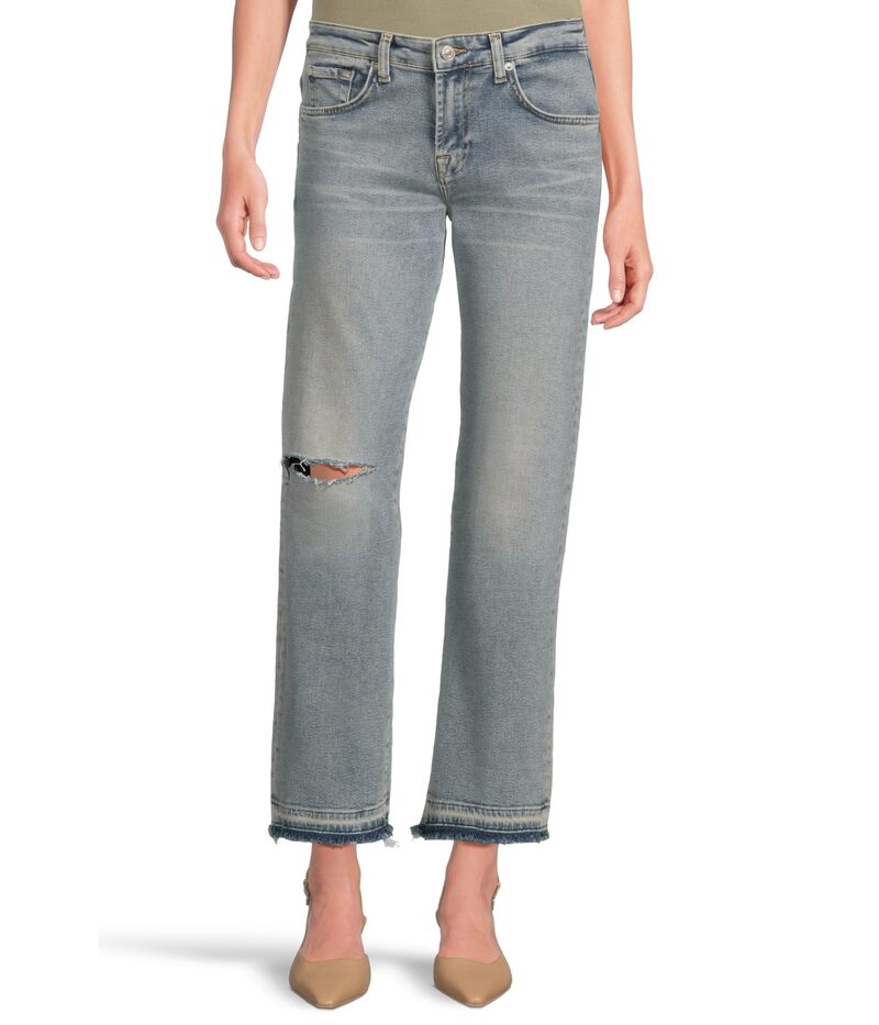 セブンフォーオールマンカインド レディース ボトムス デニムパンツ アンクル 7 For All Mankind Calie Straight Ankle Shore Break