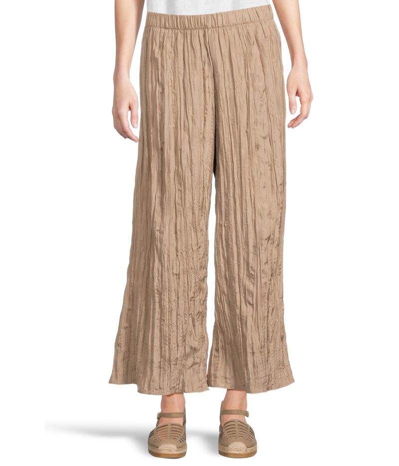 エイリーンフィッシャー レディース ボトムス カジュアルパンツ アンクル Eileen Fisher Wide Ankle Pants Cocoa ココア