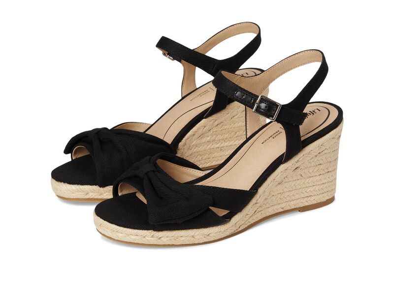 ライフストライド レディース シューズ サンダル LifeStride Tahlia Black Fabric ブラック