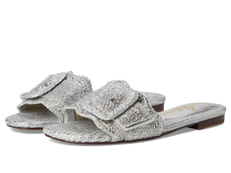 サムエデルマン レディース シューズ サンダル Sam Edelman Bambi 6 Soft Silver シルバー画像