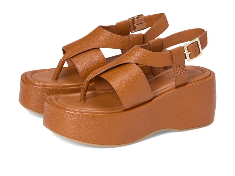 フリーピープル レディース シューズ ヒール サンダル Free People Holt Flatform Sandals Cognac