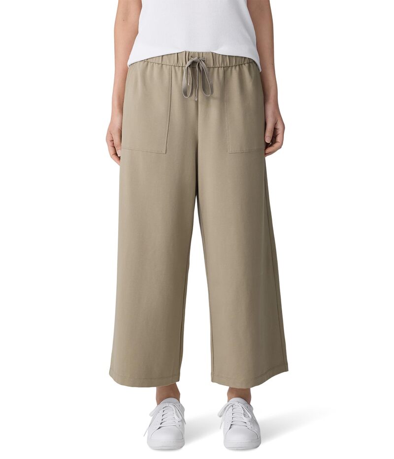 エイリーンフィッシャー レディース ボトムス カジュアルパンツ クロップド Eileen Fisher Wide Cropped Pants Twig