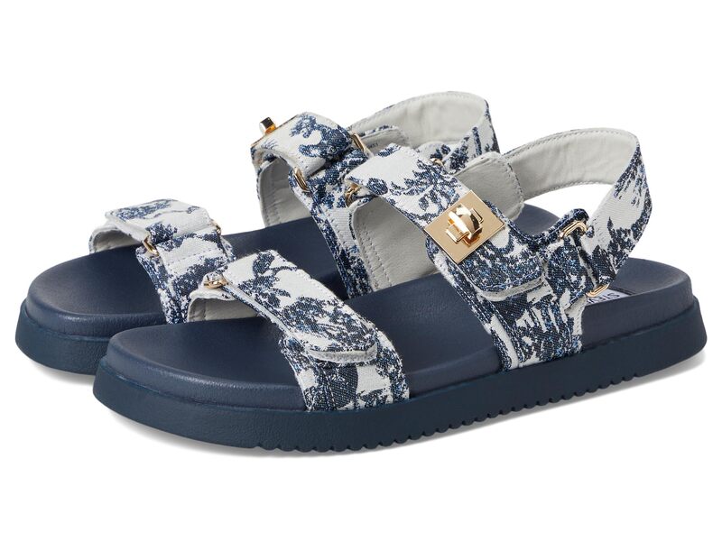 スティーブ マデン レディース シューズ サンダル Steve Madden Mona Navy Multi ネイビー