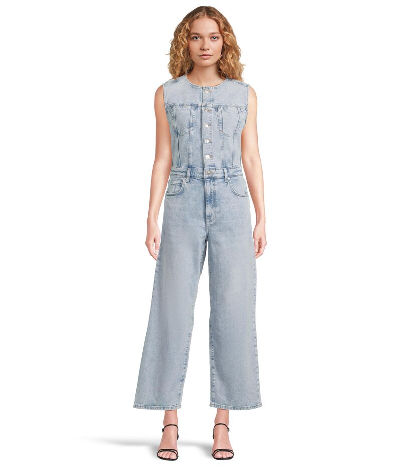 ページ レディース トップス 飛び降りる背広 ジーンズ アンクル Paige Cirie Ankle Denim Jumpsuit インチ Mezza Mezza ジーンズ