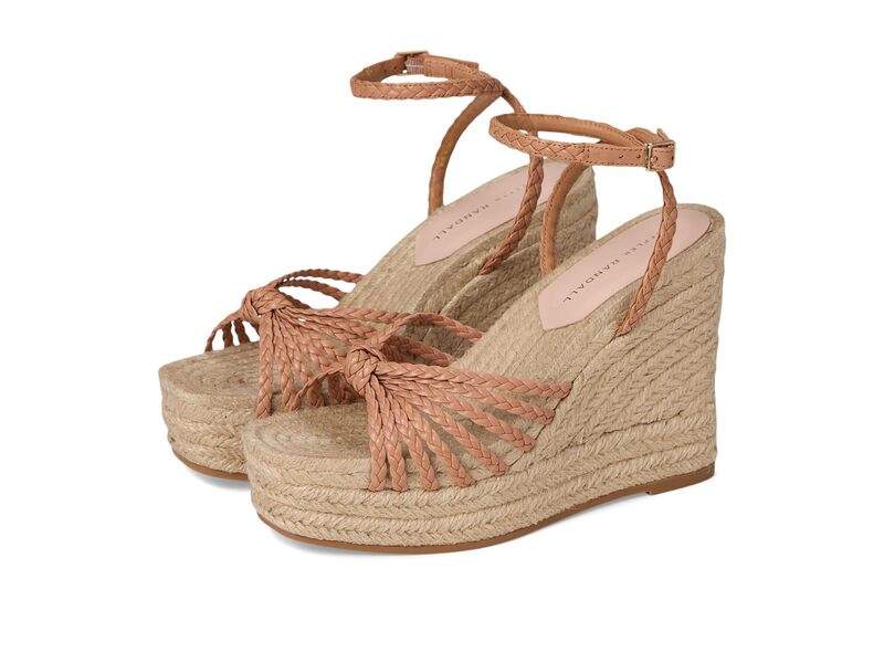 ロフラー ランダル レディース シューズ ヒール Loeffler Randall Pamela Mignon Knot Wedge Dune/Natural