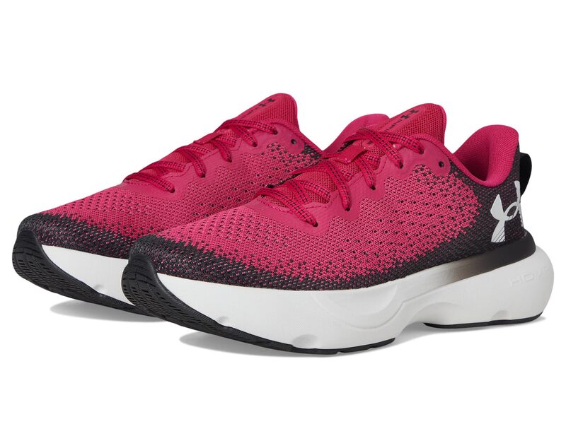 アンダーアーマー レディース シューズ スニーカー Under Armour Infinite Shaded Fuchsia/Black/White ホワイト