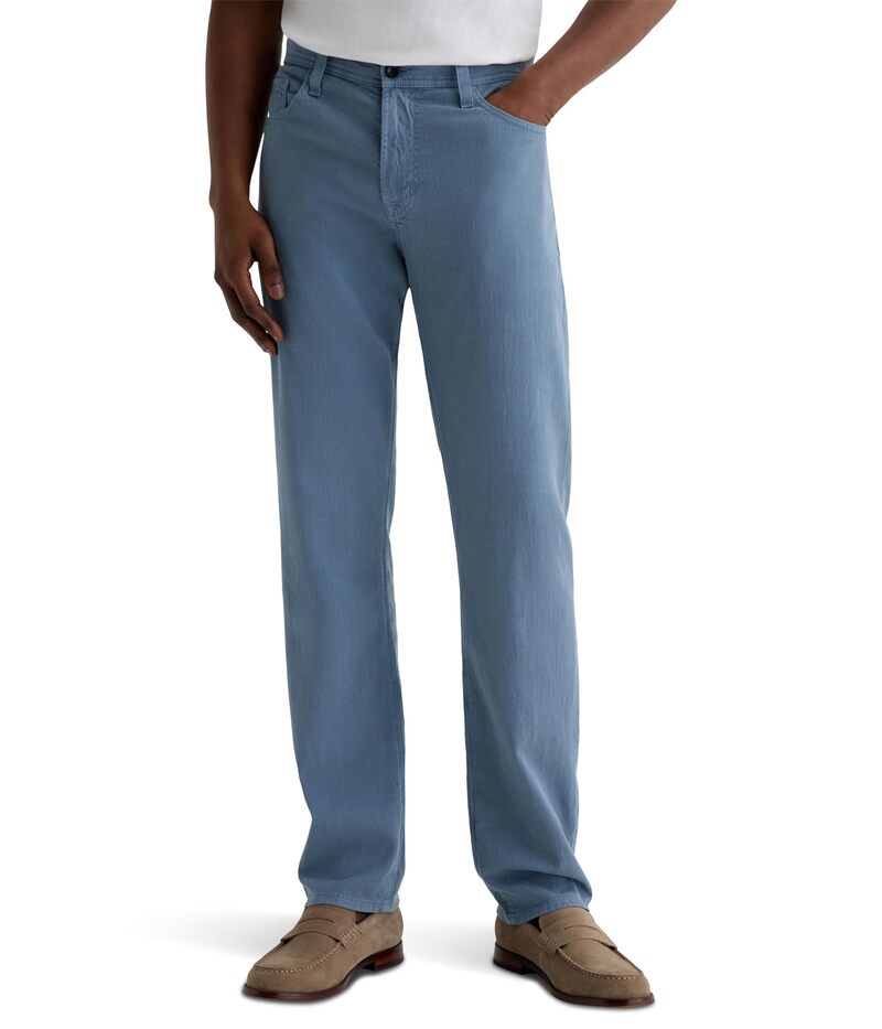 エージージーンズ メンズ ボトムス カジュアルパンツ リネン AG Jeans Everett Slim Straight Linen Pant Shore Break