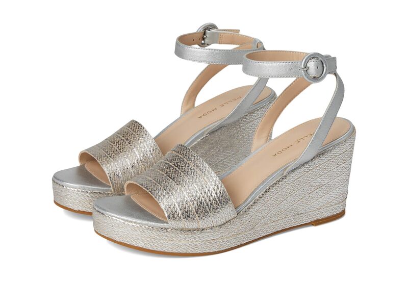 ペレモーダ レディース シューズ スニーカー Pelle Moda Wilder Silver しろがね色