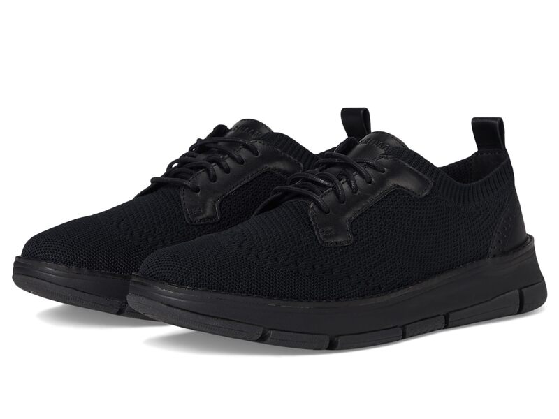 電話を掛けるハーン レディース シューズ オックスフォード Cole Haan Zerogrand Revel Stitchlite Oxfords Black Knit/Leather/Black 黒いこと ローファー-靴-レディース靴