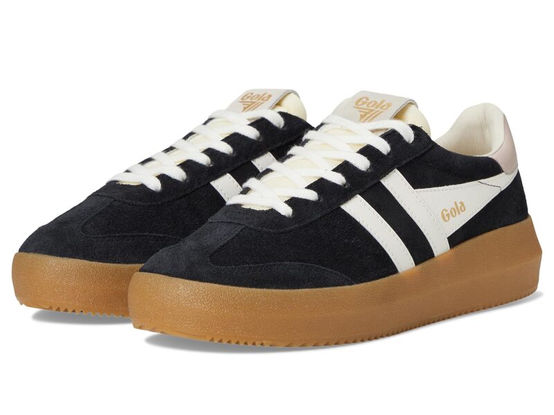 ゴラ レディース シューズ スニーカー Gola Athena Black/Off White/Rose/Gum オフホワイト｜ReVida 店